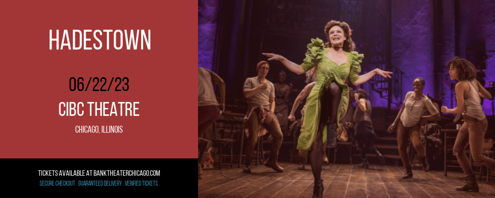 Hadestown at CIBC Theatre tickets Hadestown at CIBC Theatre
