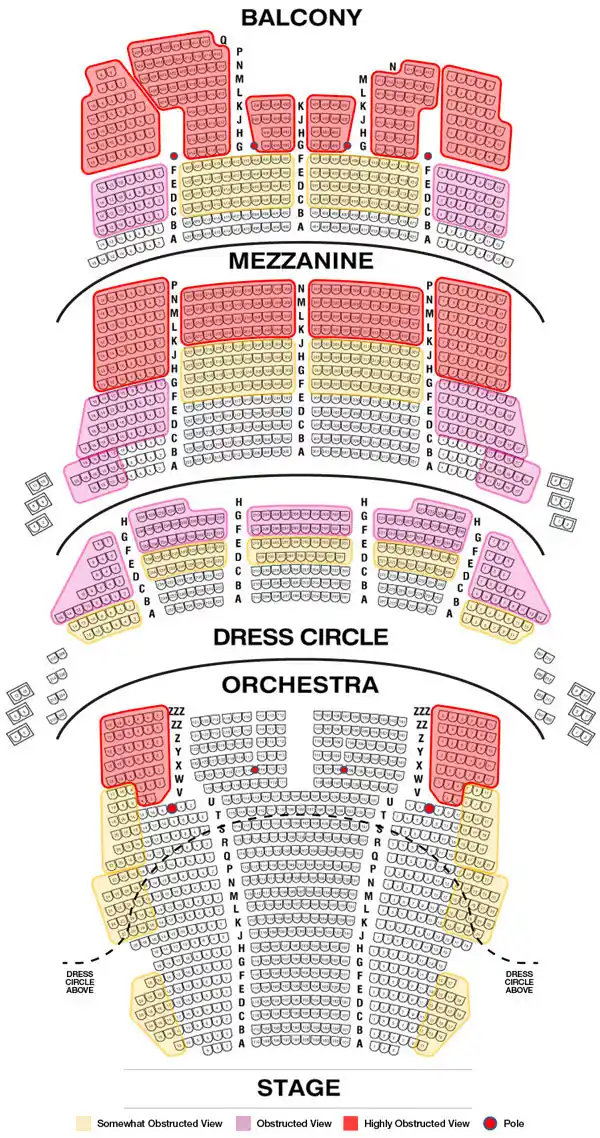 CIBC Theatre Seating Chart