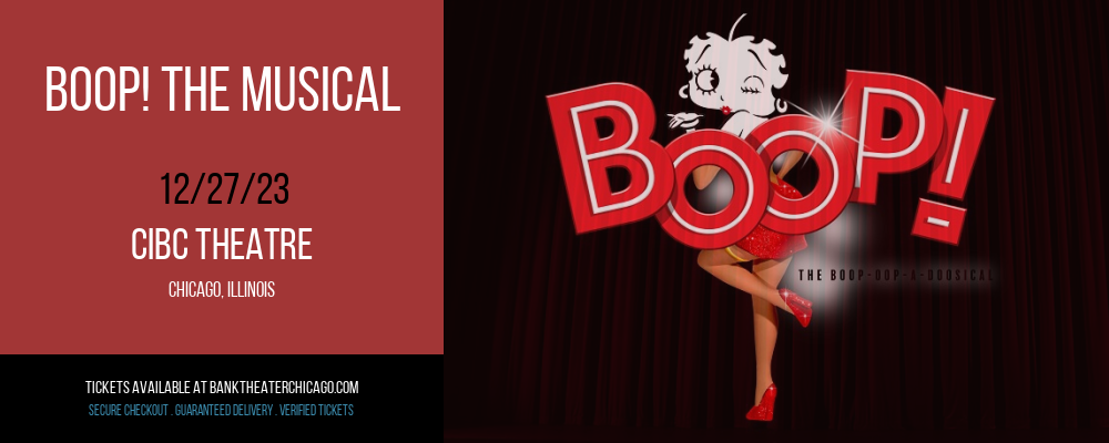 BOOP! The Musical [CANCELLED] at CIBC Theatre